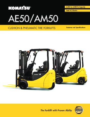 Челни вилични електрокари Komatsu FB15U-12