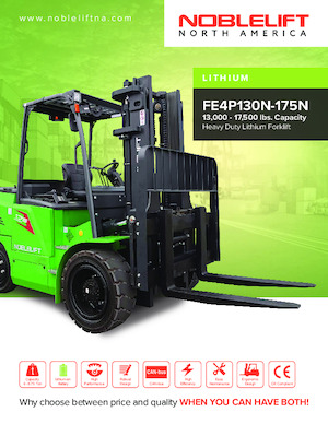 Челни вилични електрокари Noblelift FE4P130N