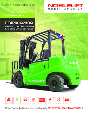 Челни вилични електрокари Noblelift FE4P100Q