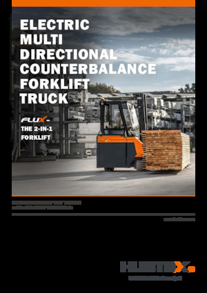 Челни вилични електрокари Hubtex FluX 70