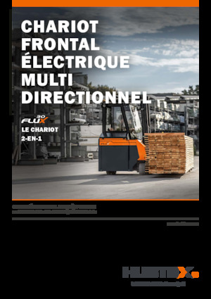 Челни вилични електрокари Hubtex FluX 70