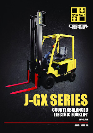 Челни вилични електрокари Hyster J2.0GX