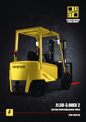 Челни вилични електрокари Hyster J3.00EX 2