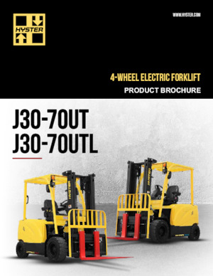 Челни вилични електрокари Hyster J70UT