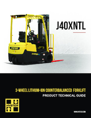 Челни вилични електрокари Hyster J40XNTL