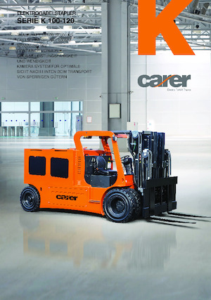 Челни вилични електрокари Carer K 120 