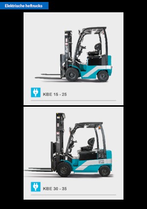 Челни вилични електрокари Baoli KBE 30