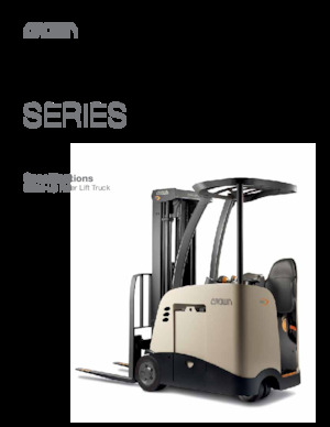 Челни вилични електрокари Crown RC 5735-30