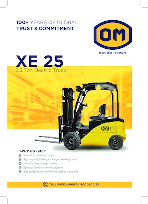 Челни вилични електрокари OM XE25
