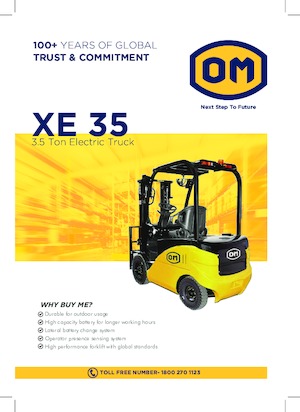 Челни вилични електрокари OM XE35