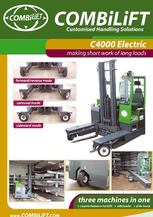 Дизелови многопосочни мотокари Combi-Lift C 4000 E