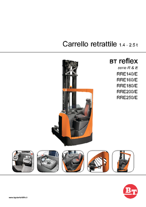 Електрически високоповдигачи BT Reflex RRE 140 H
