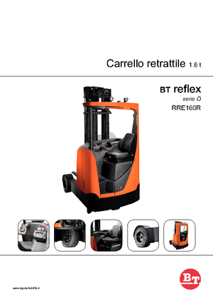 Електрически високоповдигачи BT Reflex RRE 160 R