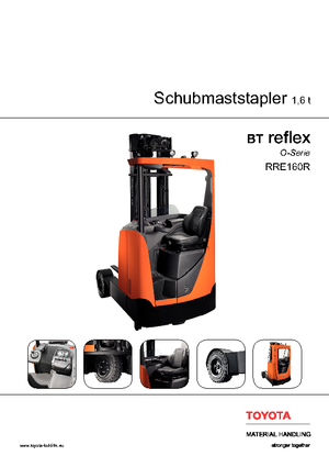 Електрически високоповдигачи BT Reflex RRE 160 R