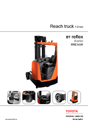 Електрически високоповдигачи BT Reflex RRE 160 R