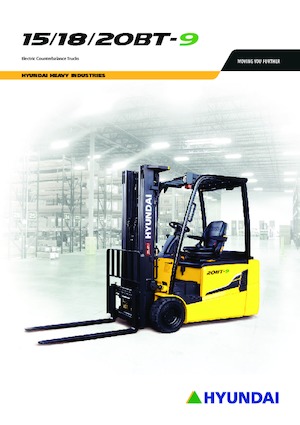 Челни вилични електрокари Hyundai 20 BT 9 ac