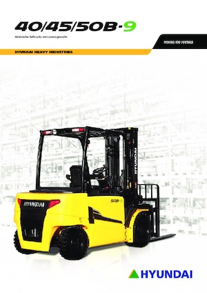 Челни вилични електрокари Hyundai 40B-9