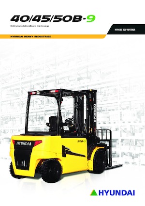 Челни вилични електрокари Hyundai 40B-9