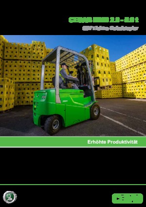 Челни вилични електрокари Cesab B 640