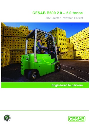 Челни вилични електрокари Cesab B 640