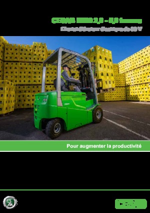 Челни вилични електрокари Cesab B 640