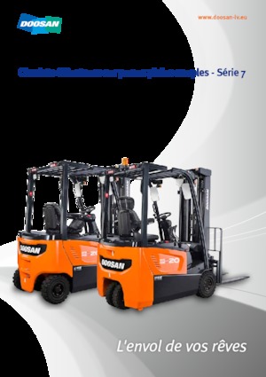 Челни вилични електрокари Doosan B20X-7