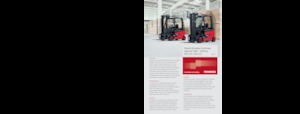 Челни вилични електрокари Linde E 30