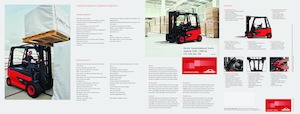 Челни вилични електрокари Linde E 40/600 L