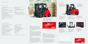 Челни вилични електрокари Linde E 70