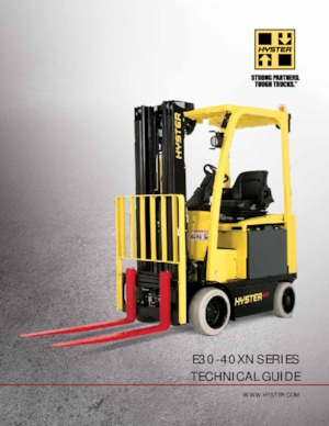 Челни вилични електрокари Hyster E30XN