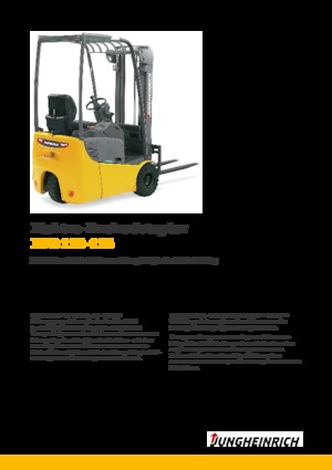 Челни вилични електрокари Jungheinrich EFG 113