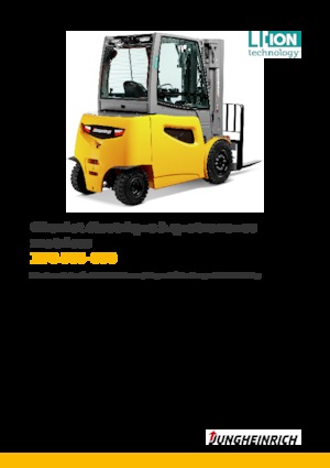 Челни вилични електрокари Jungheinrich EFG 550