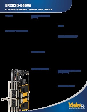 Челни вилични електрокари Yale ERC030VA