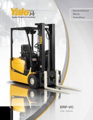 Челни вилични електрокари Yale ERP025VC