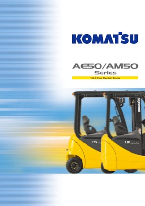 Челни вилични електрокари Komatsu FB20M-12