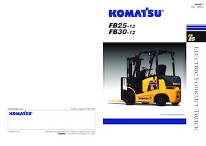Челни вилични електрокари Komatsu FB25-12