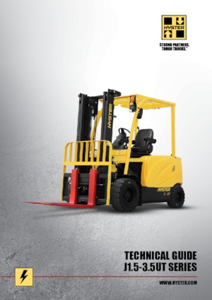 Челни вилични електрокари Hyster J2.5UT