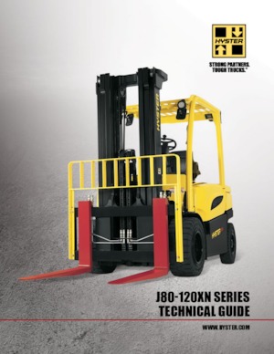 Челни вилични електрокари Hyster J120XN