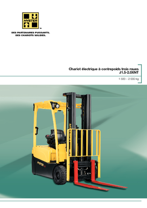 Челни вилични електрокари Hyster J1.8XNT (LWB)