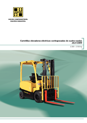 Челни вилични електрокари Hyster J3.0XN