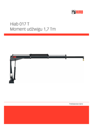Електрични товарни кранове Hiab 017 T-2 ELT