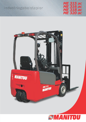 Челни вилични електрокари Manitou ME 318