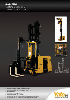 Електрически странични товарачи Yale MTC15 SWB