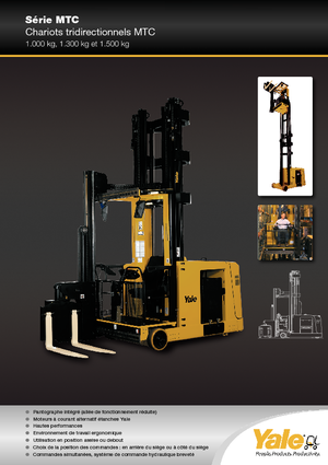 Електрически странични товарачи Yale MTC13
