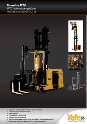 Електрически странични товарачи Yale MTC13