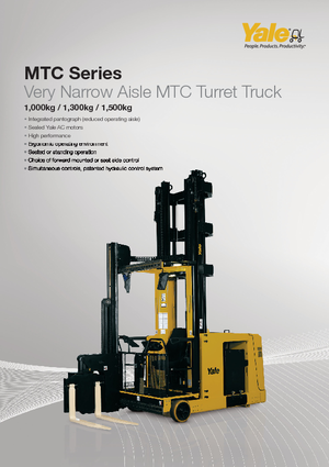 Електрически странични товарачи Yale MTC13