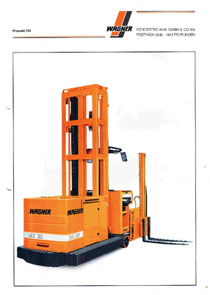 Електрически странични товарачи Wagner MX 20 TE 3.900