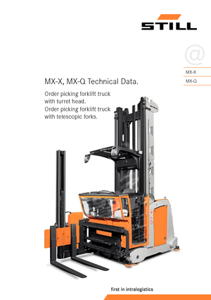 Електрически странични товарачи Still MX-X