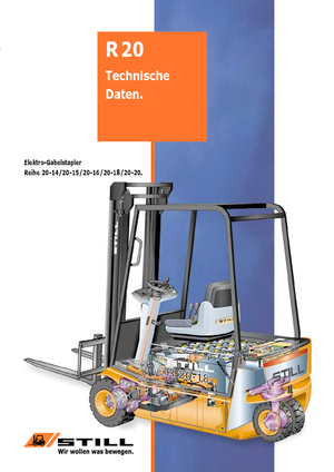 Челни вилични електрокари Still R 20-20