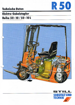 Челни вилични електрокари Still R 50-10